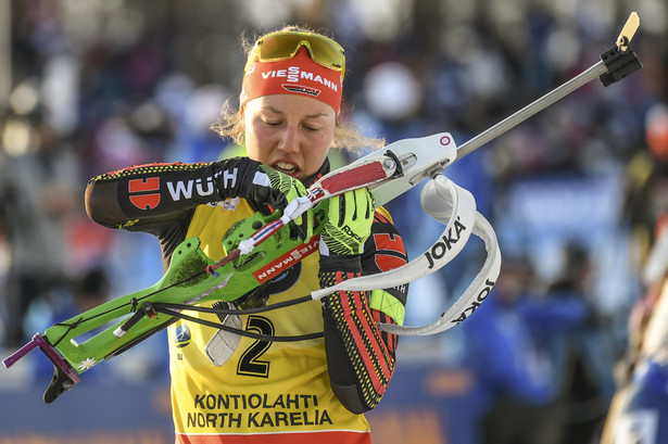 PŚ w biathlonie: Dahlmeier zapewniła sobie Kryształową Kulę. Polki pobiegły bardzo słabo