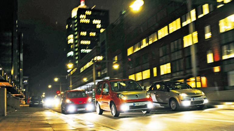 Renault Kangoo Be Bop, Citroen C3 Pluriel i Peugeot 1007