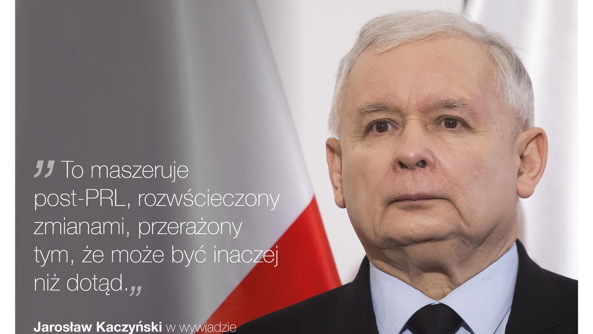 Jarosław Kaczyński w wywiadzie dla wSieci 