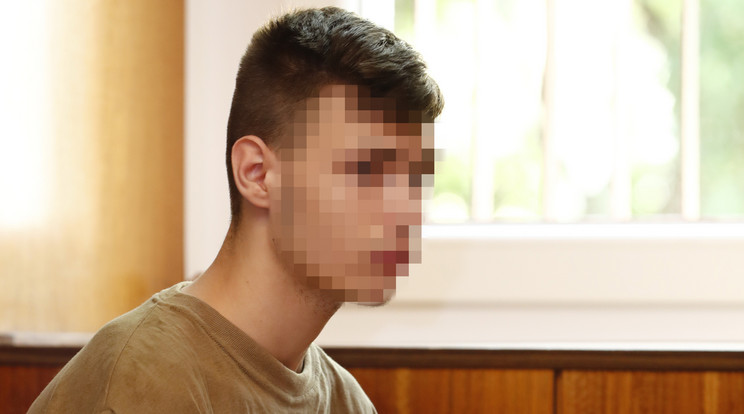 M. Apolló (15) ügyében ezúttal sem született ítélet. A tinédzser jelenleg is  előzetes letartóztatásban van/Fotó: Fuszek Gábor