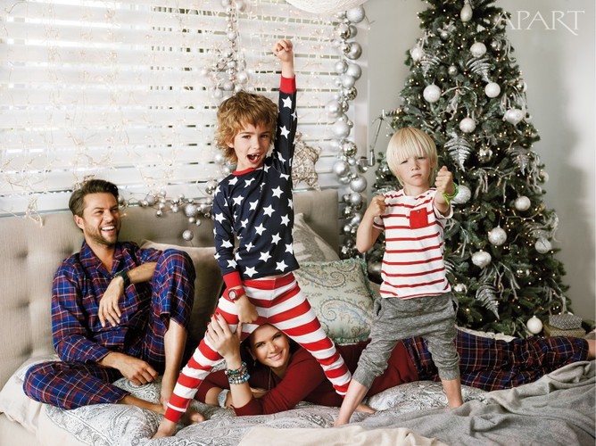 Karolina Malinowska i Olivier Janiak w kampanii Apart