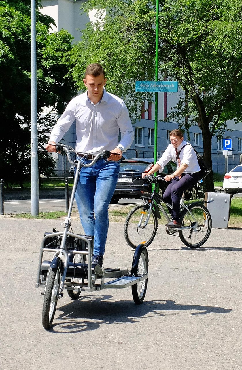 Na tym rowerze możesz biegać