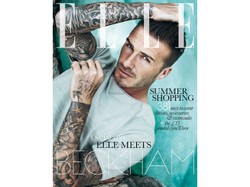 Podwójny pierwszy raz: David Beckham na okładce brytyjskiego "Elle"