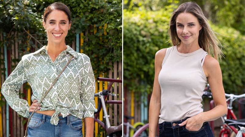 Zuzana Porubjaková a Nela Pocisková v seriáli Pán profesor.