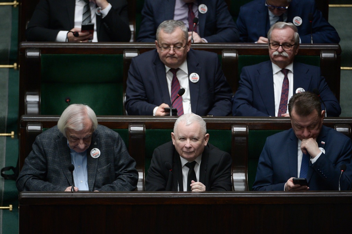Jarosław Kaczyński, Ryszard Terlecki, Mariusz Błaszczak