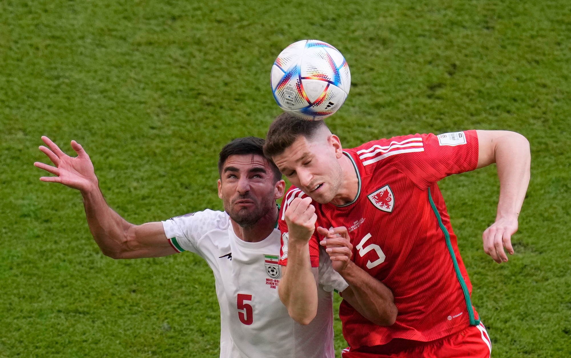 MS vo futbale 2022: Wales - Irán. 