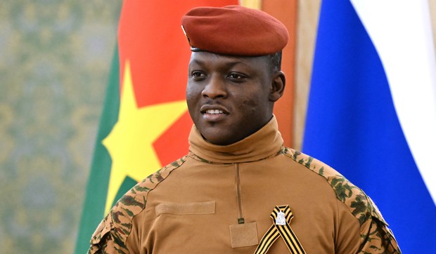 Vojni lider Burkine Faso Ibrahim Traore