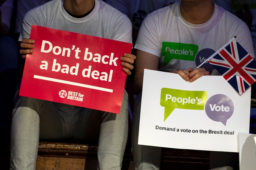 Skup anti-Bregzit grupe održan je juče u centru Londona