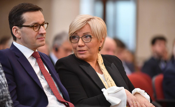 Mateusz Morawiecki i Julia Przyłębska