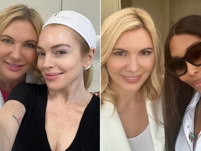 Dr Radmila Lukian sa Lindzi Lohan i Naomi Kembel