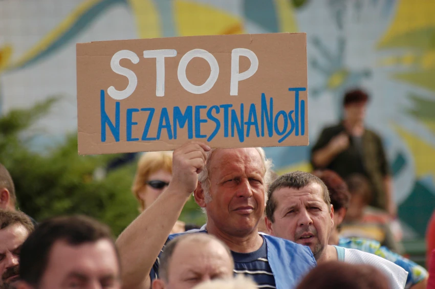 Protest slovačkih radnika, arhiva