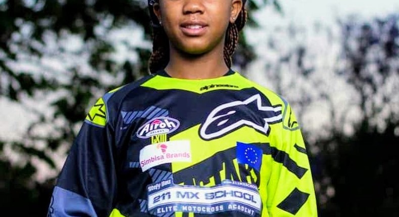 15-year-old Zimbabwean Racer, Tanya Muzinda