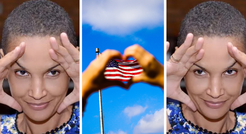 'America gave me independence', Daniella Atim celebrates US independence Day/Instagram