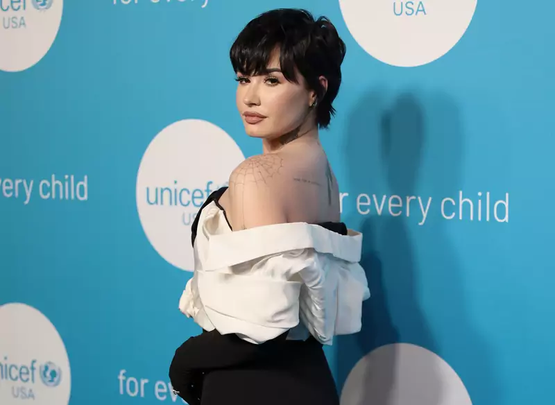 Demi Lovato na Gali UNICEF 29 listopada 2022 roku w Nowym Jorku. /Getty Images