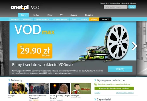 Na posiadaczy pakietu VODmax czeka 7 godzin materiałów wideo dziennie