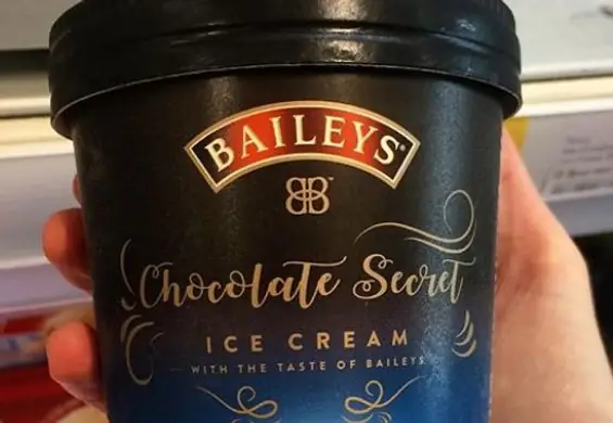 Lody o smaku likieru Baileys pojawiły się w sprzedaży. Zawierają alkohol!