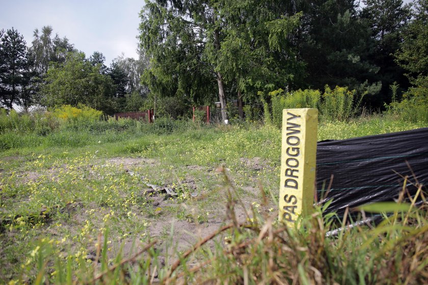 Studnia znalazła się na środku budowanej S14 w Łodzi.