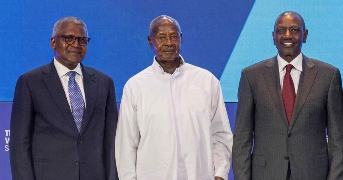 Dangote seeks Ruto, Museveni backing for mega refinery project in East Africa