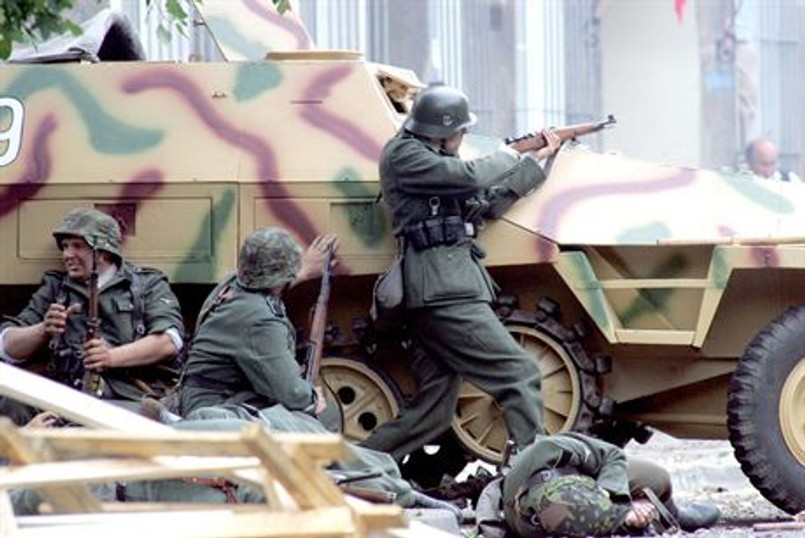 Rekonstrukcja walk na Czerniakowie