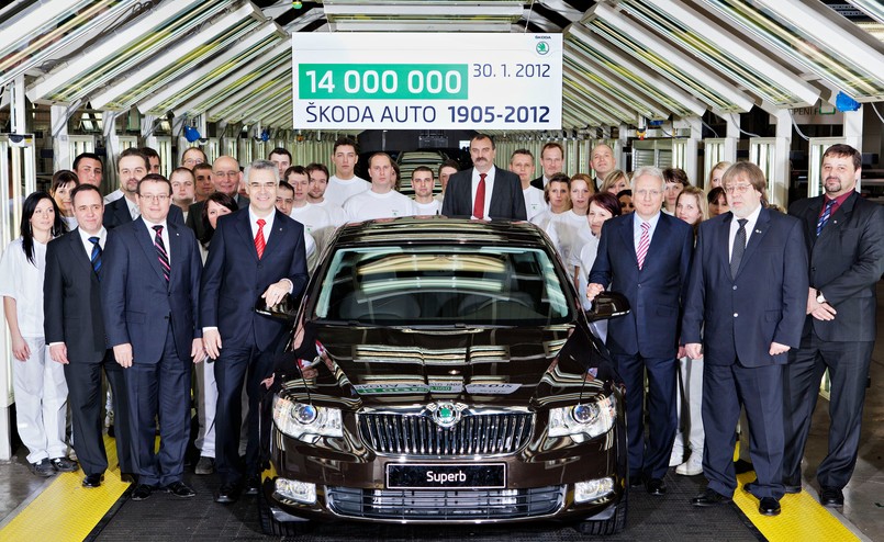 Skoda wyprodukowała 14 milionów samochodów