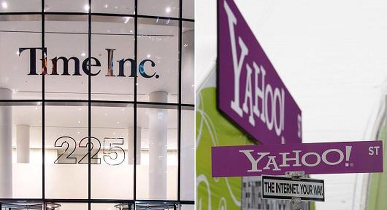 Time Inc considering buying Yahoo's core business - Bloomberg