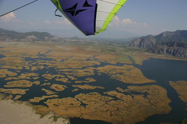 Galeria Turcja - "Zielony" Dalyan z lotu ptaka, obrazek 5