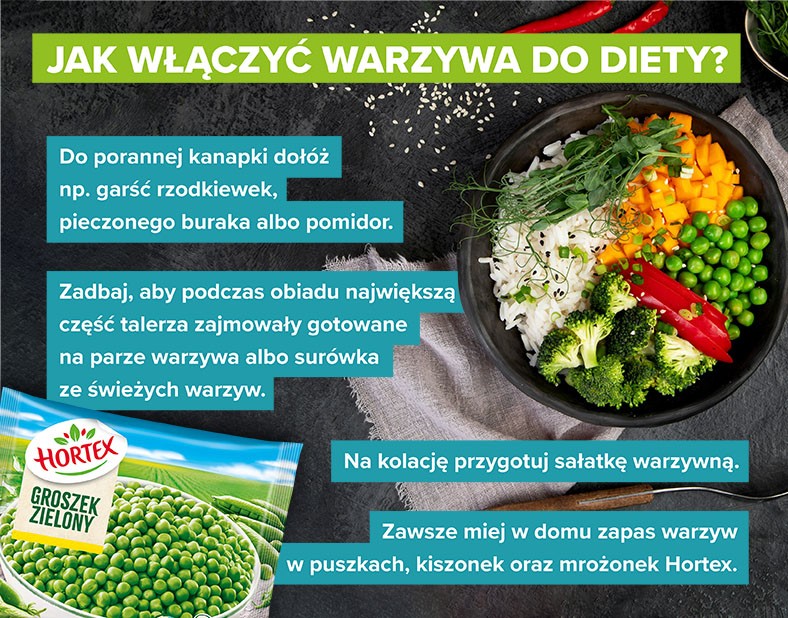 Jak włączyć warzywa do diety?