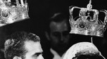 Ślub Juana Carlosa I i królowej Sofii (zwróćcie uwagę na korony — wykorzystano je również podczas ślubu rodziców Sofii w 1938 r.)