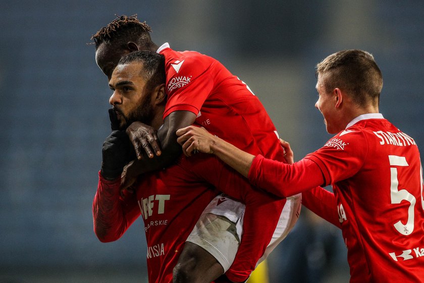 Pilka nozna. PKO Ekstraklasa. Wisla Krakow - Pogon Szczecin. 19.02.2021