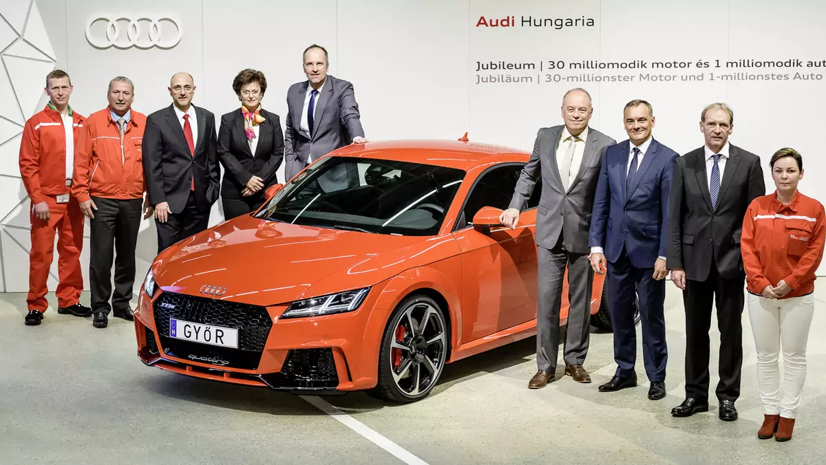 Jubileuszowe Audi w Győr