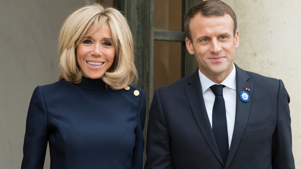 Emmanuel i Brigitte Macron 
