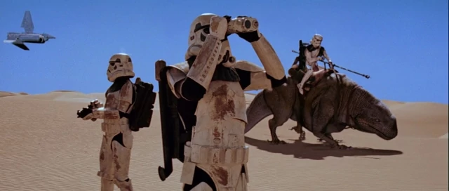 Scena z filmu Gwiezdne wojny, część IV: Nowa nadzieja