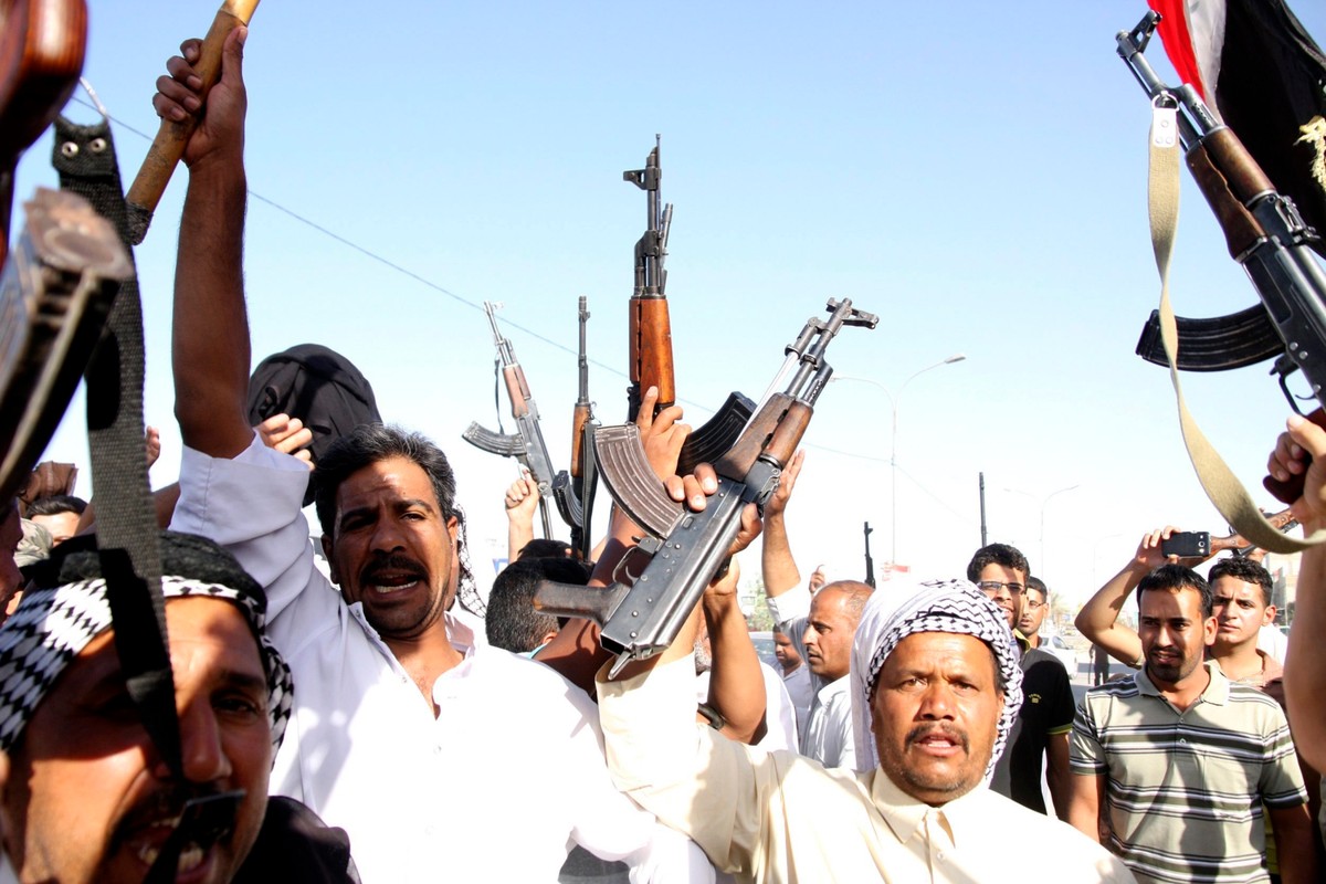 Ochotnicy chętni do walki w Karbali