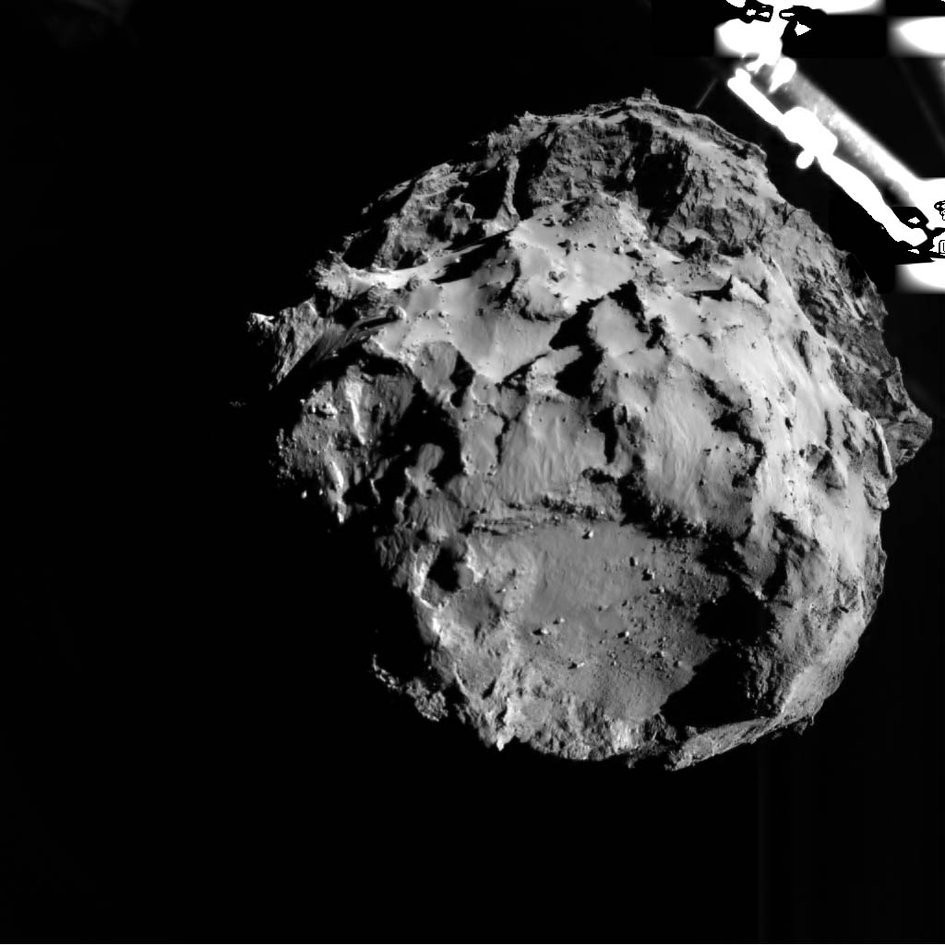 Zdjęcie komety z odległosci 3,1 km