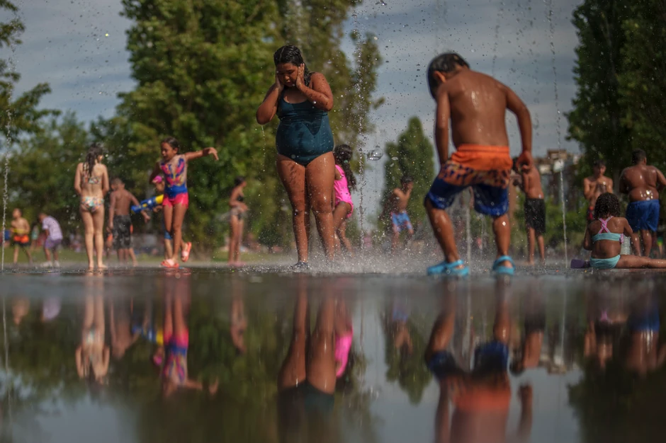 Talas vrućine u Evropi - Madrid, Španija