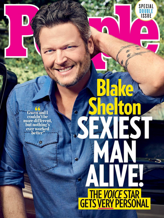 Blake Shelton na okładce magazynu "People"