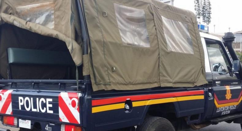File image of a police vehicle. 40 joggers including minors arrested in Kisumu after flouting social distancing rules
