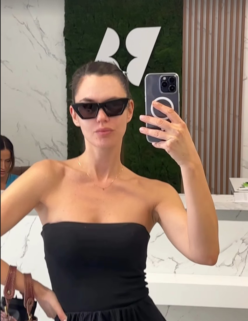 Olja Lević na tretmanu