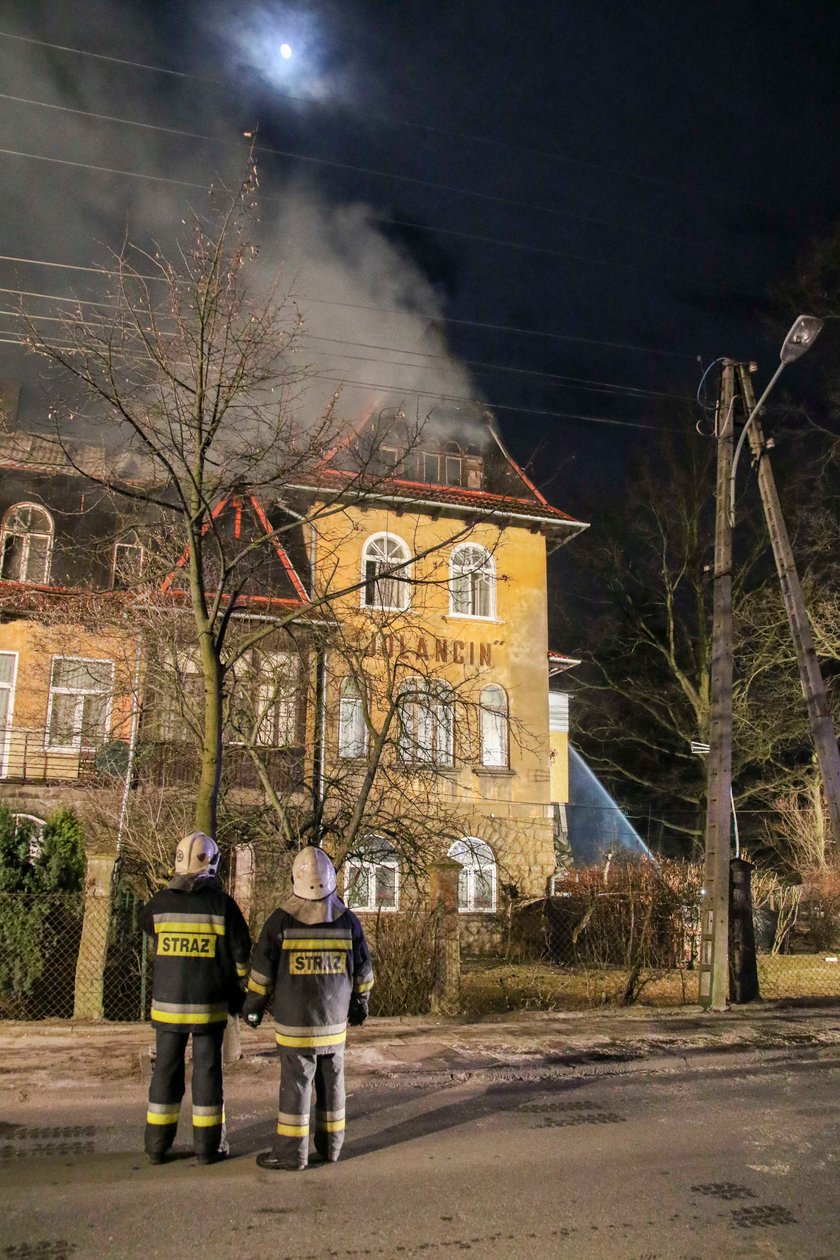 Mieszkańcy zabytkowej willi: Pożar zabrał nam wszystko