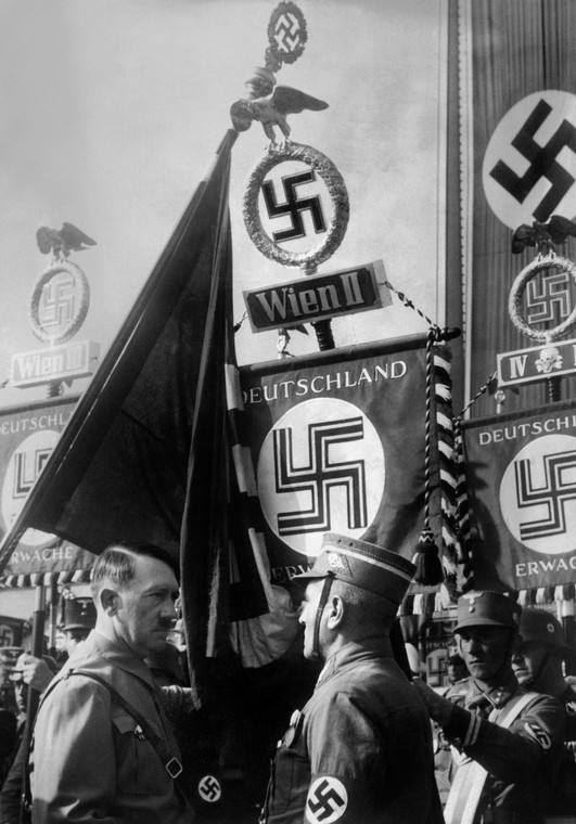 Adolf Hitler w Wiedniu, 12 marca 1938 r.