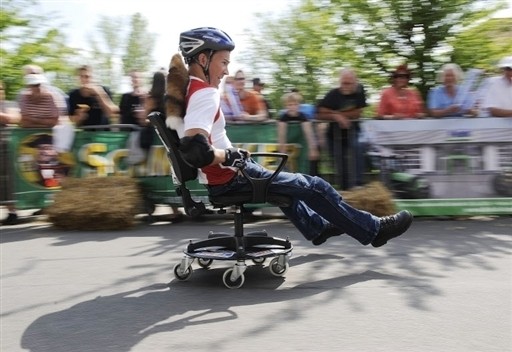 GERMANY - LEISURE - CHAIR - RACE - OFFBEAT