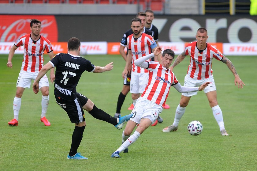 Ekstraklasa 31. kolejka: Cracovia - Jagiellonia 1:2