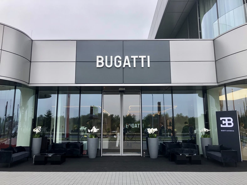 Otwarcie salonu Bugatti w Katowicach