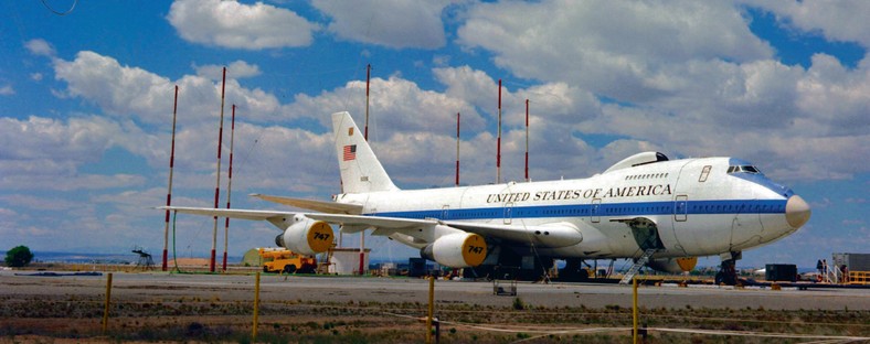 Maszyna E-4B Nightwatch, nazywana samolotem dnia Sądu Ostatecznego (Doomsday Plane)