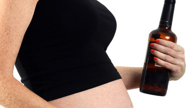 Kobiety, które piją w ciąży