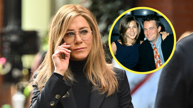 Jennifer Aniston rozpacza po śmierci Matthew Perry'ego. Bliscy się o nią martwią