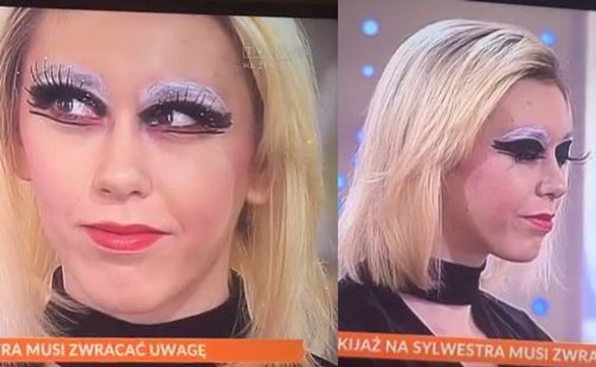 Koszmarny sylwestrowy makijaż w "Pytaniu na śniadanie". Internauci są bezlitośni