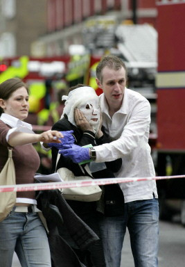 BRITAIN-BLASTS-WOUNDED