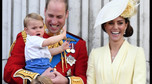 Kate, William i dzieci podczas Trooping the Colour