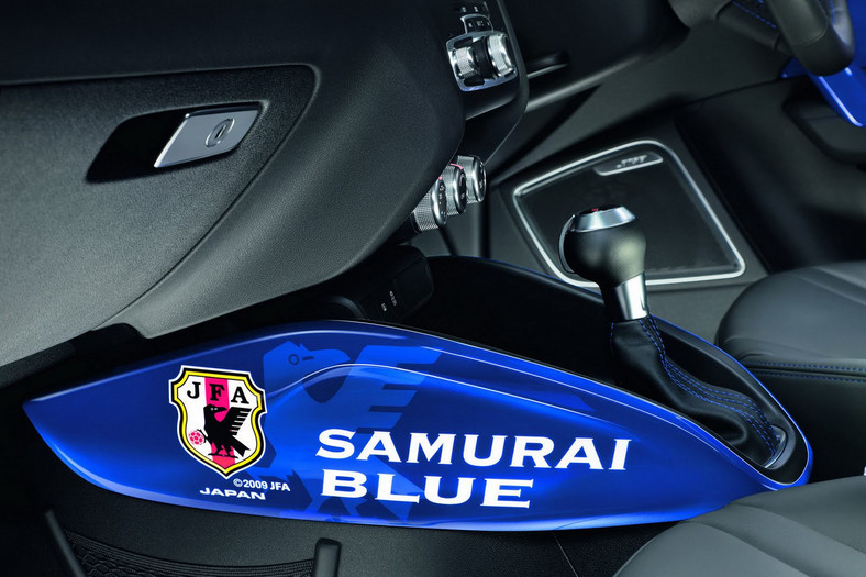 Audi A1 Samurai Blue dedykowane japońskim piłkarzom